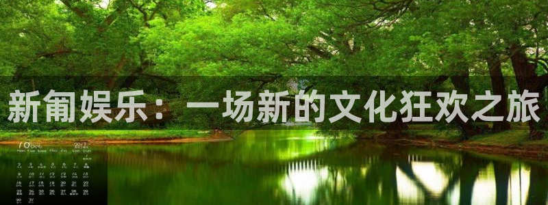 新匍娱乐：一场新的文化狂欢之旅