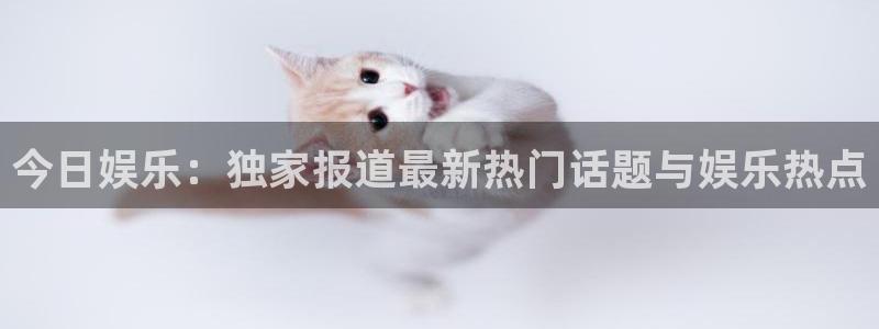 今日娱乐：独家报道最新热门话题与娱乐热点